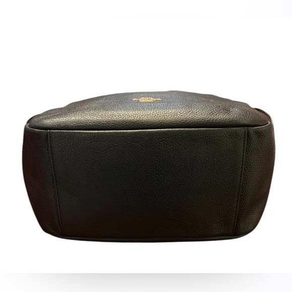 Coach Pennie Black Leather Shoulder Bag - Picture 10 of 10